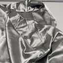  Silver Universal Satin Chair Covers, 1 Pack