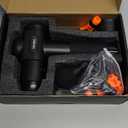 TOLOCO Massage Gun, Deep Tissue Back Massage for Athletes for Pain Relief, Percussion Massager with 10 Massages Heads & Silent Brushless Motor, Christmas Gifts for Women, Men, Black