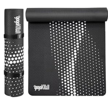 Thick Yoga Mat w/Carrying Strap (72“L x 30"W) for Men & Women - Non Slip Extra Wide and Long Fitness & Exercise Mat for Home Gym Workout, Floor, Pilates, and Stretching
