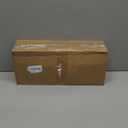 AMADA HOMEFURNISHING Floating Shelves, Wall Shelves for Bathroom/Living Room/Bedroom/Kitchen Decor, Decor Shelf with Invisible Brackets Set of 3, Rustic Brown - AMFS07V (15.7 Inches)