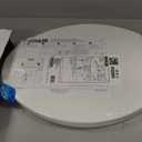 KOHLER 20110-0 Brevia, Slow Close Toilet Seat, Elongated Toilet Seat, Grip-Tight Bumpers Quick-Attach Hardware, White