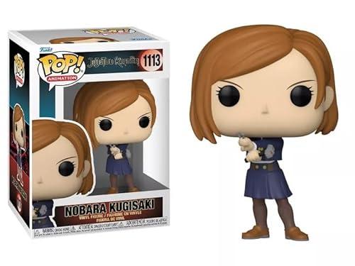 Funko Pop Jujutsu Kaisen + Protector: Pop! Animation Vinyl Figure (Gift Set Bundled with ToyBop Brand Box Protector Collector Case) (Nobara Kugisaki)