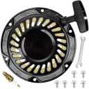 Fvrito Pull Start Recoil Starter Assembly for Predator 212 196cc 212cc 224cc 6.5HP 7HP OHV Engine Coleman CT200u Bt200x CT200u-ex KT196 Mini Bike Go Kart Generator Lawnmower Parts Pull Cord Rope