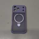 MOCCA Design for iPhone 17 Pro Max Case, Compatible with Magsafe [Premium Invisible Magnetic Ring Stand] [Military Drop Protection] Full Camera Guard Translucent Matte Slim Phone Cover,Lavender Grey