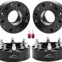 FLYCLE 6x5.5 Hubcentric Wheel Spacers for Silverado Sierra 1500, 2 inch 6 Lug 6x139.7mm Wheel Spacer for Tahoe Suburban Avalanche Yukon Escalade with 14x1.5 Studs & 78.1mm Hub Bore