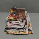Bencailor 6 Pcs Farmhouse Kitchen Towels Chicken Rooster Kitchen Decor Farm Animal Hand Towels for Cooking Baking Housewarming Gift,15.75 x 23.62 inch(Multicolor,Sunflower Rooster)
