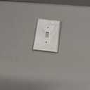 Football Field Single Rocker Light Switch Cover Plate Sports Design Green Standard 1 Gang Rocker or Decorator Wall Plate for Teens Room Fun Novelty Gift