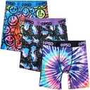 PSD Underwear Boys Boxer Briefs - Animal Print, Comfortable Active Underwear for Boys, Packs & Singles L