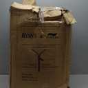 Super King Luxury 100% Organic Cotton All Season Down Feather Fibers Comforter, High Fill Power Medium Warmth Duvet Insert (120x120, Ivory White)