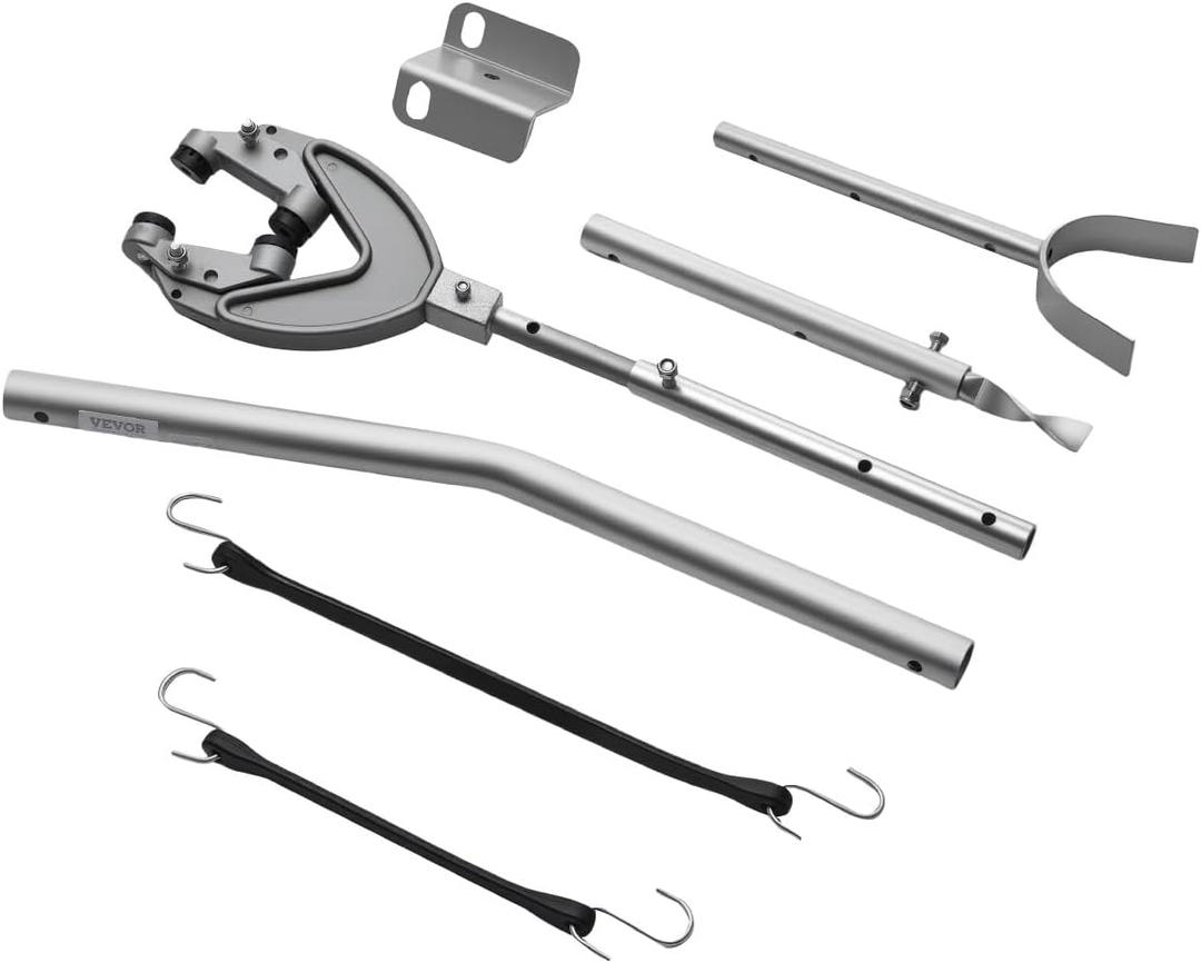 VEVOR Transom Saver, 26.9-62.2 in, Adjustable Boat Transom Saver with Heavy-Duty Head, Corrosion-Resistant Easy-to-Install Transom Savers for Less Than 150 HP Outboard Motor, Fit for Roller & Trailer