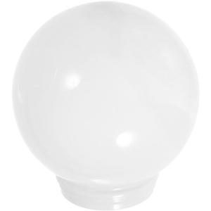 Angoily 4 Inch White Acrylic Replacement Globe Round Lamp Shade Covers for Ceiling Wall Fixtures Lamp Posts Streetlight 100mm