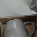 12oz IntelliHeat Coffee Mug | Baristas Choice | Exclusive Wireless Smart Sense Pad | Maintains Perfect 135F | Hand-Crafted Ceramic Mug & Lid | Great for Tea Drinkers | Backed for Life - Black