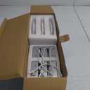 6 Inch Ultra-Thin LED Recessed Lighting with Junction Box, 3000K Warm White Canless Downlight, 12W=110W Eqv, Dimmable LED Ceiling Lights, 850LM, ETL Certified, 6 Pack