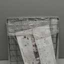 C&AHOME Photo Wall Grid Panel Set of 2, Decor Grid Panel, Photo Display Shelves, Hooks, Clips, Hemp Cord, Hammer, 15.7" 11.8", Black UWWGM3402B