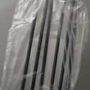 Swivel Towel Rack 20.4 Inches 304 Stainless Steel 6 Arms Bathroom Towel Rack Hanger Space Saving Pool Holder Wall Mounted Swivel Bar with Hook, Matte Black