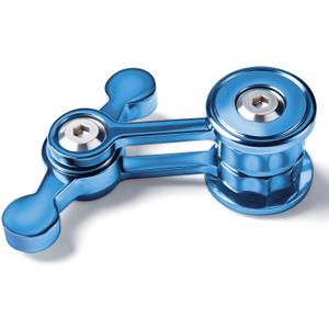 Christmas Stocking Stuffers Gifts for Teen Boys, Fidget Spinner for Adults Metal Figette Toy Silent Cool Gadgets Quiet Office Desk Toy Anxiety Stress Relief Calm Down Sensory Autism ADHD Kid (Blue)