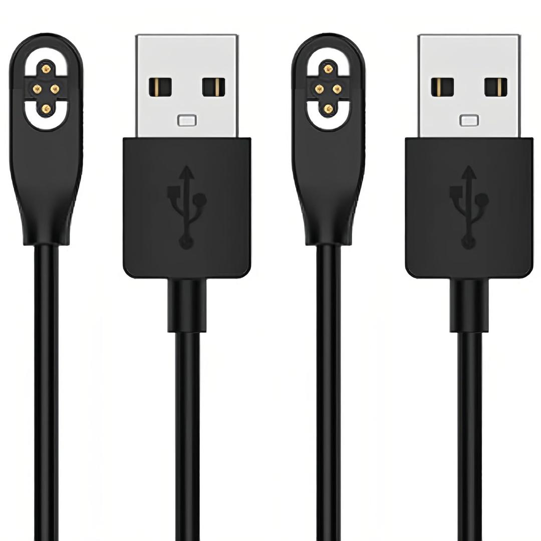 Kissmart Charging Cable for Shokz OpenSwim Pro, Magnetic Charger Cable for Shokz OpenSwim Pro S710 Open-Ear Bone Conduction Headphones (3.3ft/1m) (2)
