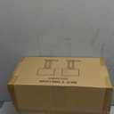 Set of 2 Table Lamps with Dual USB Ports,Touch Control Bedside Lamps Nightstand Lamps for Bedroom, 3-Way Dimmable Modern Desk Lamps Living Room Office, LED Bulbs Included, Gold&White (Medium)