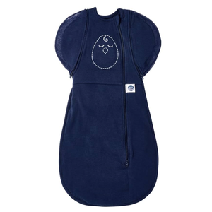 Nested Bean Air 6-in-1 Adaptable Baby Sleep Sack - Unweighted - Comfort & Safety for Natural Sleep, Preferred Arm Position Reduces Startle Reflex, Better for Baby, NB (7-13lbs) Night Sky, Pack of 2