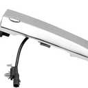 Driver Door Handle Chrome, Compatible with 2009-2018 Nissan Sentra Murano Maxima Leaf, with Sensor and Smart Keyless Entry System, Exterior Front Left Side | Replace# 806469N00A Outside Handle