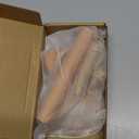 Wood & Rope Wall Toilet Paper Holder, Rustic Tissue Rolls Paper Holder Wall Mounted, Nautical Rattan Bathroom Accessories with Self-Adhesive Seamless Screw (Original)