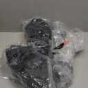 sanyi Plant Caddy with Wheels, 2 Pack 8-21" Adjustable Rolling Plant Stands with Wheels Heavy Duty Large Plant Potted Trolley Dolly Cart Garden Tower Pot Greenstalk Vertical Planter Umbrella Base (Black)