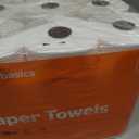 Amazon Basics 2-Ply Flex-Sheets Paper Towels, 12 Basics Rolls = 40 Regular Rolls, Everyday Value with 150 Sheets per Roll