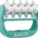 COZLOW - MyoRelease Lymphatic Drainage Massager - Green - Handheld Fascia Release + Scar Tissue Massage Roller for Shoulder, Neck, Belly, Thigh, Leg, Back, Glutes - Helps Reduce Cellulite Appearance