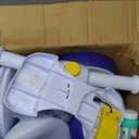 JoyRydz 6V Electric Baby Balance Bike with Bubble Machine,4 in 1 Toddler Balance Bike w/Remote Control for 1 Year Old Boys Girls Kids Bubble Bike Ride on Toys w/Powered Motor,Music,LED Lights (Blue)