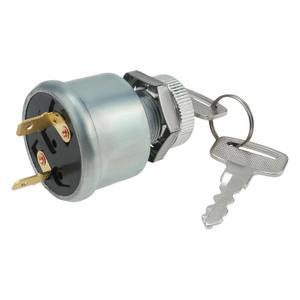 17421G1 Key Switch for EZGO for Golf Cart Ignition Switch 17421G1, 2 Prong 4 Key Free Terminals & CarabinerReplace # 00568G6, 17137P1, 17063G1, 17421G1