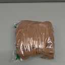 MIULEE Decorative Linen Euro Sham Pillow Covers 24x24 Brown Boho Farmhouse Neutral Couch Throw Pillows for Bed Pack of 2 Accent Modern Pillowcase Sofa Livingroom Home Decor