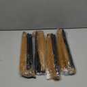 Sumind 4 Pieces Halloween Witch Broom Plastic Witch Broomstick Cosplay Broom Props Wizard Flying Stick Halloween Plastic Broom Props for Teens Adults Halloween Party Cosplay Supplies, 39.4 Inches