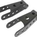 2PCS Black 6400 Lowering Shackle Rear Kit Replacement for Chevy