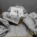 UGG Hedi King Sheet Set 4-Piece Luxury Cooling Sheets Deep Pockets Premium Bedding with 2 Pillow Shams Hypoallergenic Machine Washable Soft Lightweight Bed Set for Bedroom, King, Stone Grey