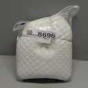 BEAUTRIP Knee Pillows for Side Sleepers Premium Memory Foam Wedge Leg Pillow Cushions Support with Washable Cover for Sciatica Back Hip Joint Knee Pain Relief (BM67-US-White)