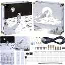 MIOYOOW Light Painting Lamp DIY Soldering Kit, Double-Sided PCB Night Light Solder Practice Kit with Adjustable Brightness, Electronics Project for School Learning and Desk Decoration