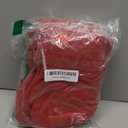 MNKXL 12PCS Bulk Christmas Stockings,9" Red Velvet with White Plush Cuff Xmas Stocking,Felt Flannel Faux Fur Stockings with Golden Snowflakes,Thickened Christmas Stockings Bulk for Fireplace Mantel