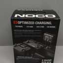 NOCO Genius GEN5X2: 2-Bank, 10A Onboard Battery Charger - 5A Per Bank, 12V Waterproof Marine Charger with Overcharge Protection & Temperature Compensation  for Lead-Acid & Lithium Batteries