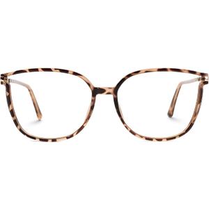 Zeelool Blue Light Blocking Glasses, TR90 Cat Eye Glasses Frame for Women with Non-prescription Lens Rodz ZJGT548130 (Tortoise)