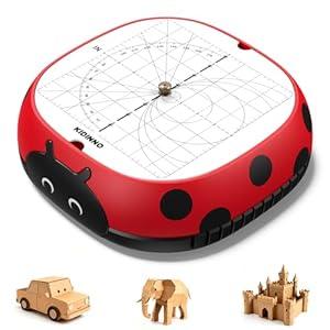 Safe Power Cardboard Cutter for Kids, STEM + STEAM Educational Toy for Boys and Girls Ages 5+, Upcycled Tool for DIY Cardboard Projects, Engineering & Creativity