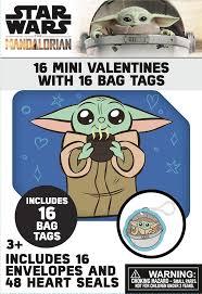 Star Wars 16 Mini Valentines With 16 Bag Tags 3 Pack