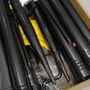 zoegi 4 Pack 10Ft String Light Poles,Light Poles for Outside Lights with Fork,Outdoor Brackets Hanging Lights,Metal Stand for Deck Patio,Backyard,Wedding,Deck,Party