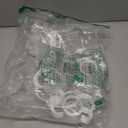 Straw Cup Conversion Kit for Dr Browns Narrow and Narrow Glass Baby Bottles, Spill-Proof Transition Kit with Silicone Straw Nipple, Weighted Straw, Handle, 4 Pack, 6m+