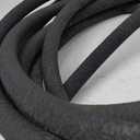 5/8 inch Round Rubber Garden Soaker Hose 25 FTHeavy Duty Water Soaker Hoses Drip Hose irrigation hose for Vegetable Gardens, Flower Beds, Lawns, and Plants (25FT)