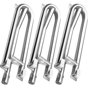19-1/8" Stainless Steel Burner Replacement Parts for DCS 27" 36" 48" 27DBQ 27DBR 27DSBQ, 27DSBQR, BGA36-BQARL, BGA36-BQARN CharmglowBrinkmann 810-8905-S, 810-8907-S Gas Grill3pack