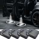 4PCS Custom Car Brand Car Door Lights, LED Projector Car Door Step Courtesy Welcome Lights, 3D LED Car Welcome Lights Lamp Fits for Most Brand (for CHEEE-V-LET)