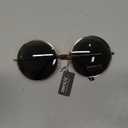 Super Large Oversized Metal Round Circle Sunglasses