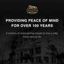 Master Lock Brass ProSeries Set Your Own Combination Lock, Outdoor Heavy-Duty Padlock for Construction Sites, Gates, Fences, 2-1/4" Wide, 1175LHSS