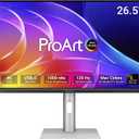 ASUS ProArt Display 27" 4K OLED USB-C Professional Monitor (PA279CDV) – QD-OLED, 120Hz, HDR10, 99% DCI-P3, ΔE < 1.5, Calman Verified, USB-C (96W PD), AutoKVM, Ergonomic Stand, Mac