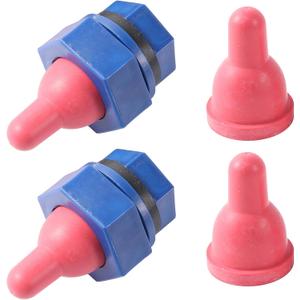 Sheep Goat Animal Teats Lamb Pacifier Pet Feeding Bucket Teats Lamb Feeder with Fixed Base for Farm Animal Pet Easy Installation Removal(Style 2)